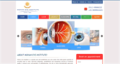 Desktop Screenshot of mohaneyeinstitute.org