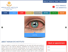 Tablet Screenshot of mohaneyeinstitute.org